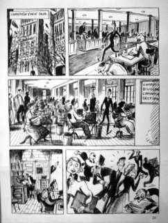 Daniel Casanave - L‘AMÉRIQUE Encre de Chine 32 x 24 cm Adaptation de&hel