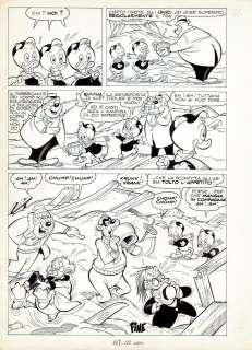 Giulio Chierchini | Chierchini - Disney - Zio Paperone E La Contesa Sci...Operata P.26 (Final Page!) | ComicArtFans Classifieds