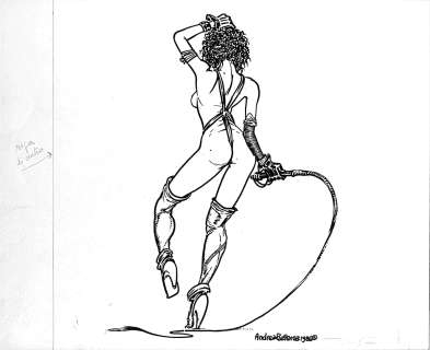 ANDREA PAZIENZA - Donna con Frusta | Little Nemo