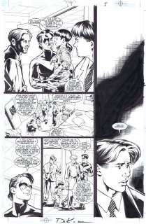 Adam Dekraker, Andy Lanning | Adam Dekraker - Titans 17 Pg 5 (Nightwing) | ComicArtFans Classifieds