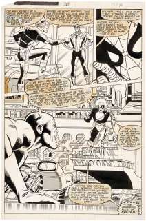 "CAPTAIN AMERICA" #265 MIKE ZECK COMIC PAGE 16 ORIGINAL ART. | Hake’s