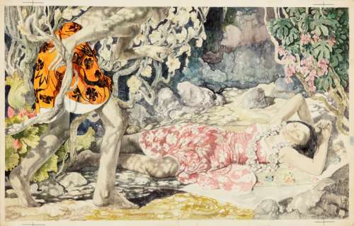 Benvenuti Gianni - "Leggende polinesiane (Polynesian legends)", 1965 | Urania Casa d’Aste