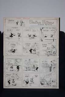 Original sunday page - Regular fellers by Gene Byrnes - EO | Catawiki