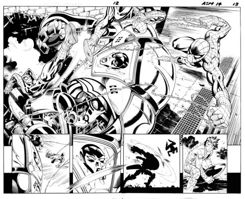 Ed McGuinness | Amazing Spider-Man #14 2026 Pages 12-13 | Ed McGuinness