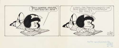 Lot 588 - Quino (Joaquín Salvador Lavado) - "Mafalda", 1994