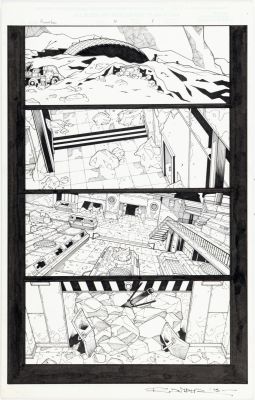 Drew Johnson, Ray Snyder | G.I. Joe: Frontline #6 Story Page 1 Original Art (Marvel, 2003) | ComicArtFans Classifieds
