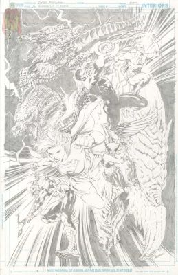 Carlo Pagulayan | Justice League Vs Godzilla Vs Kong 2 #6 (Of 7) Cover B By Carlo Pagulayan | ComicArtFans Classifieds