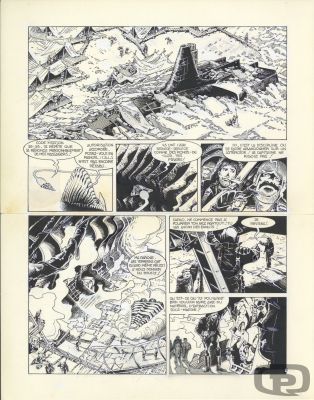 Olivier Vatine | Aquablue, Volume 03, Page 18 - Original Artwork by Olivier Vatine | Pulp’s Art
