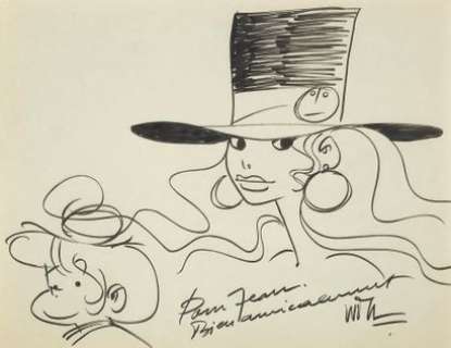 WILL - « Isabelle » - Dédicace Superbe dessin… | Collauctions