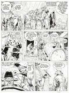 Rossi, Christian - Planche originale Ã  l‘encre de Chine - Jim Cutlass T.5 - (1997) 