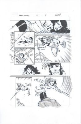 Robert Gill | Gambit: Wanted #2, Page 3 | Geoff M Art Sales