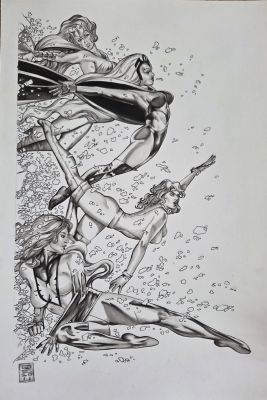 Gene Espy | X-Ladies By Gene Espy | ComicArtFans Classifieds
