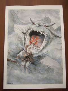 Sieurac, Laurent - Dessin original en couleur - La geste des Chevaliers Dragons (2007) | Catawiki