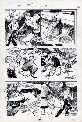 Mark Badger | Badger, Mark Ï¿½ American Flagg #37 P.14 - $175 | ComicArtFans Classifieds