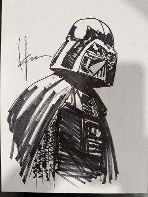 Howard Chaykin | Darth Vader Illustration | ComicArtFans Classifieds