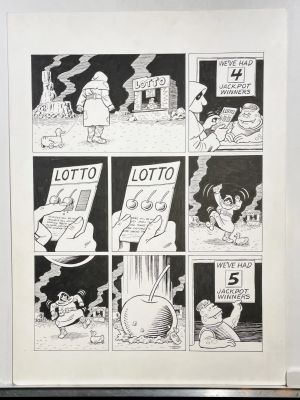 Paul Kirchner | Hieronymus & Bosch, "Lotto" | ComicArtFans Classifieds