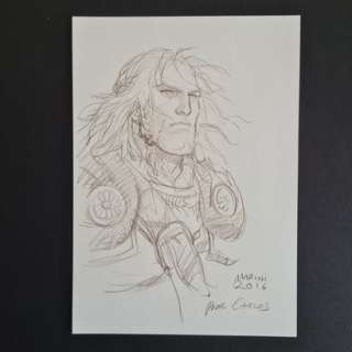 Enrico Marini. Aigles... | Enrico MARINI. Aigles de Rome. Crayonné. Arminius.... | Aibo Art Auction