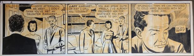 Doug Wildey | The Saint - Friday May 6, 1960 By Doug Wildey | ComicArtFans Classifieds