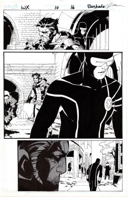 Chris Bachalo, Jamie Mendoza | Wolverine And the X-Men 10 Pg 16 Bachalo And Mendoza | ComicArtFans Classifieds