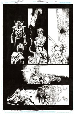 Mark Bagley, Scott Hanna | Justice League of America Vol. 2 #40 Page 15 | ComicArtFans Classifieds
