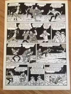 Jommeke 1 - Originele pagina (p.50) De jacht op een voetbal - (1959) | Catawiki