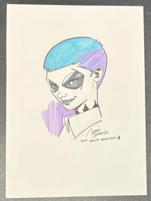 Belen Ortega | Absolute Harley Quinn By Belen Ortega | ComicArtFans Classifieds