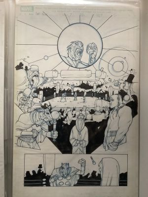 Juan Bobillo | She Hulk #7, Page 1 (2004) | ComicArtFans Classifieds