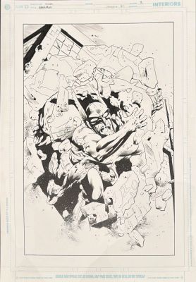 Justin Sook, Mick Gray | Hawkman #31 Page 3 Splash Original Art By Ryan Sook & Mick Gray - Hawkman Vs. St. Roch | ComicArtFans Classifieds