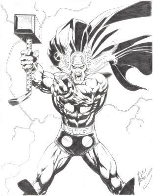 Dan Lawlis | Thor Original Art By Dan Lawlis | ComicArtFans Classifieds