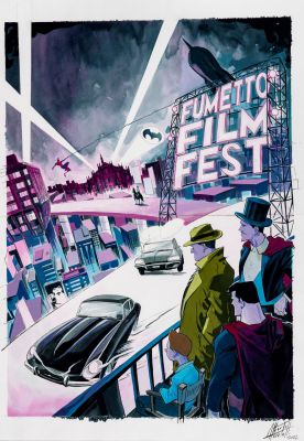 Lot 38 - Locatelli Alberto - "Fumetto Film Fest ", 2022 | Urania Casa d’Aste