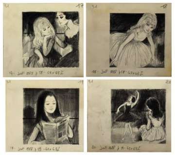 Hugues Ghiglia Dessinateur,... | Hugues Ghiglia dessinateur, illustrateur et peintre... | Arthema Auction