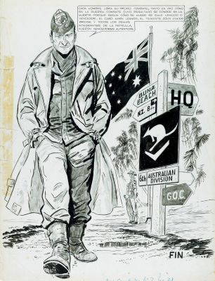 Lot 363 - Pratt Hugo - "Ernie Pike - La pattuglia", 1959 | Urania Casa d’Aste