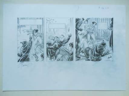 Bosschaert, Jan - Originele strook in potlood - Jaguar | Catawiki