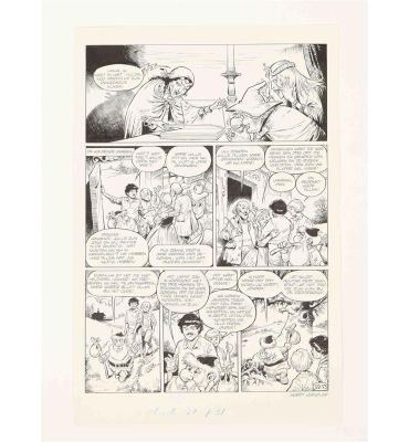 WIJN, P. (1929-2010). ORIGINAL PAGE FROM DOUWE DABBERT | Zwiggelaar Auctions