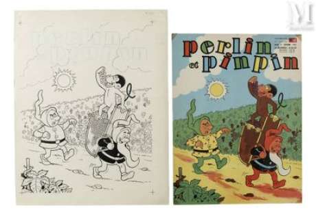 Dubois, Claude (1934... | Vigne / Raisin - Couverture originale du périodique... | Maison Good