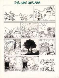 MIDAM (né en 1963) - Lot 254 - Game Over - No problemo Encre de Chine sur papier pour...