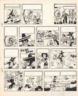 Tibet (1931-2010) | Chick Bill contre “L’Invisible” Encre de Chine sur... | Tessier Sarrou