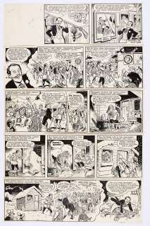 Film Fun/Terry-Thomas 5 original complete story strips for Film Fun (late 1950s) by Terry Wakefield. | Comic Book Auctions ltd