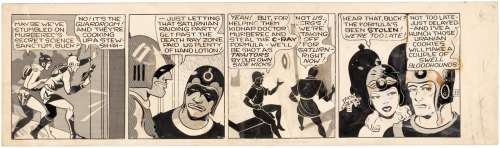 BUCK ROGERS DAILY COMIC STRIP ORIGINAL ART BY DICK CALKINS. | Hake’s
