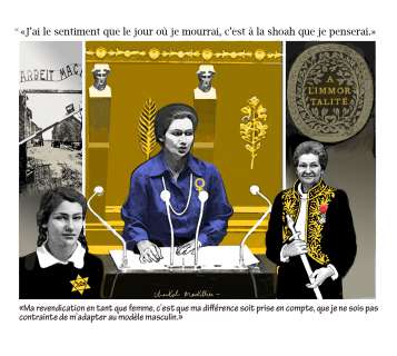 Chantal Montellier - Hommage Ã  Simone Veil 1