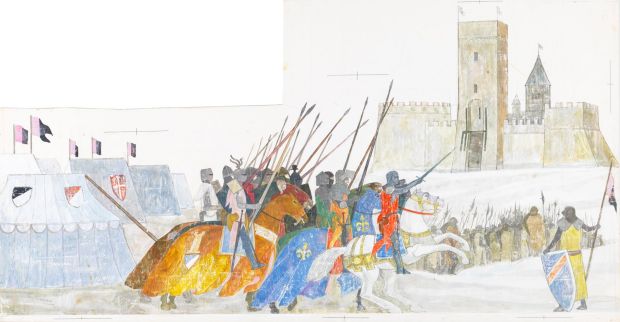 Gianni Benvenuti - King Arthur’s Knights, 1965 | Urania Casa d’Aste