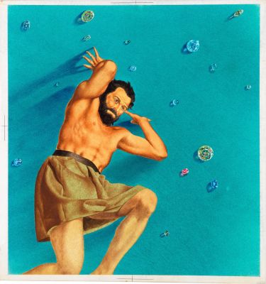 Federico Santin - Greek myths, 1965 | Urania Casa d’Aste