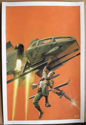 Steve Beach | G. I. Joe #322 Cover | Geoff M Art Sales