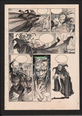 Alfonso Azpiri | El Fantasma de Palacio pg 10 | Artcoholics