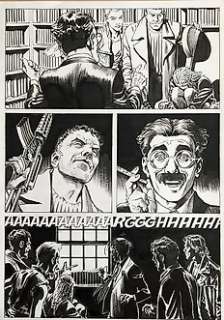  - Dylan Dog n. 371 - Daniele Bigliardo - tavola originale - Page volante - (2017) 