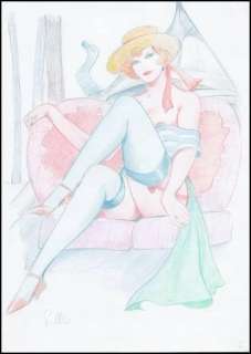 Frollo. Illustration originale Mona Street | BDEnchères