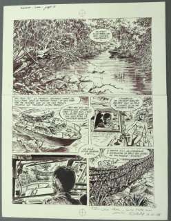 Equator  T1 - Planche Originale Caro avec grande case très spectaculaire  (1992) | Catawiki