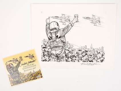 Bergese Francis Illustration... | BERGESE Francis Illustration pour une étiquette de... | Vermot et Associés