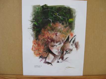 Follet, René - Dessin original en couleur - Hommage Ã  Hausman | Catawiki