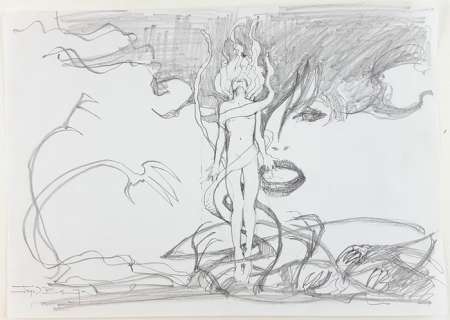 John Bolton - cover sketch "Shame Redemption" - Page volante | Catawiki